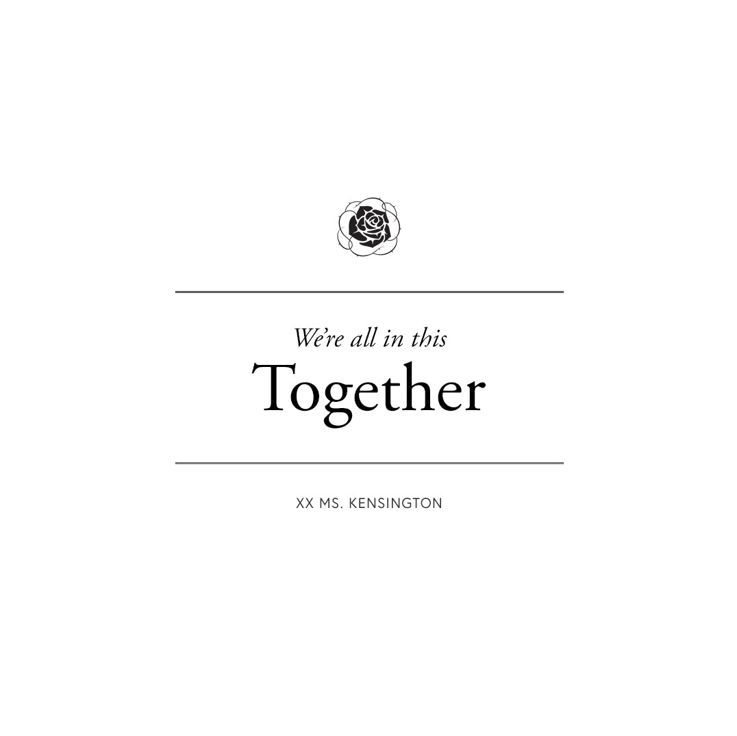 COVID19 | We're all in this together