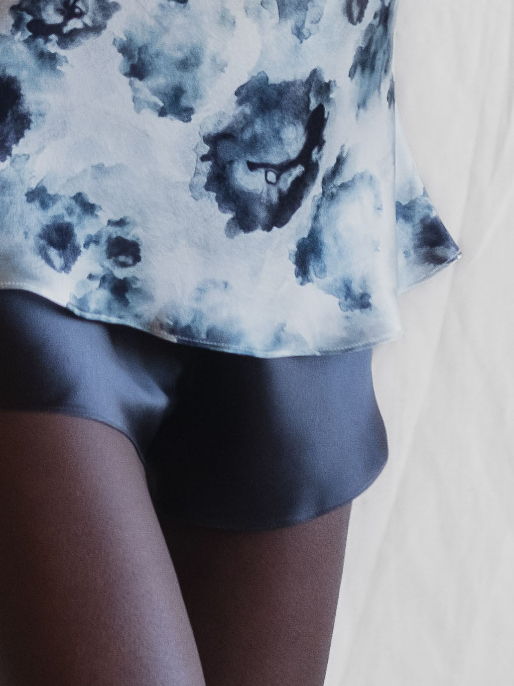 London Print - Silk Camisole