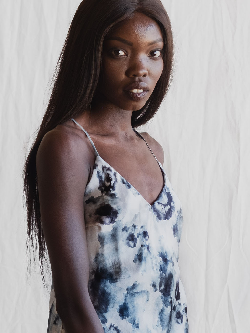 London Print - Silk Camisole