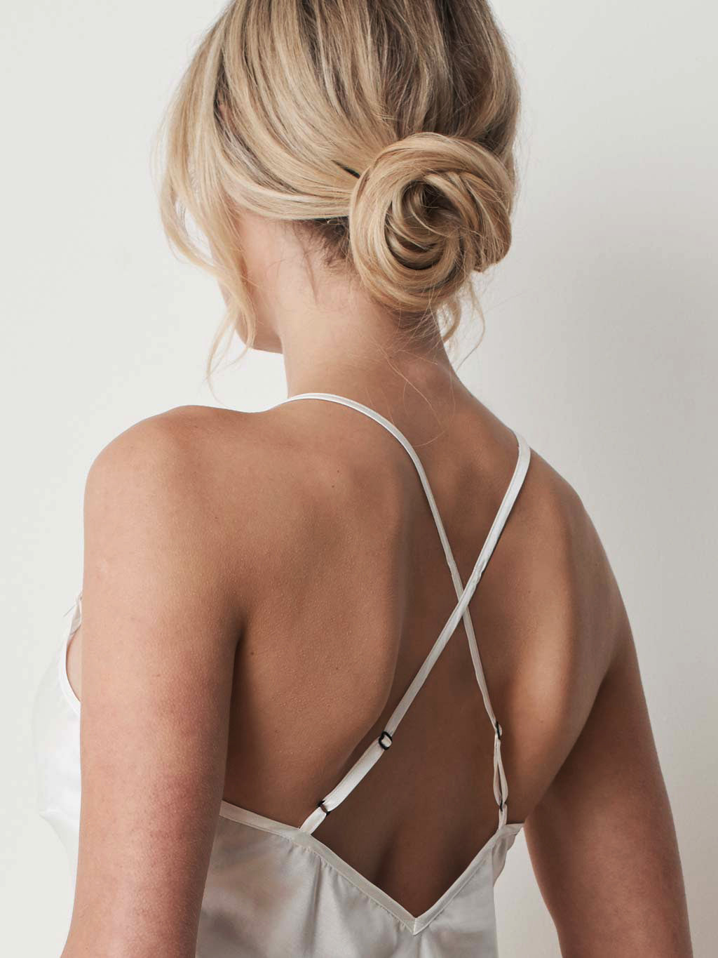 Ivory White - Silk Cotton Camisole